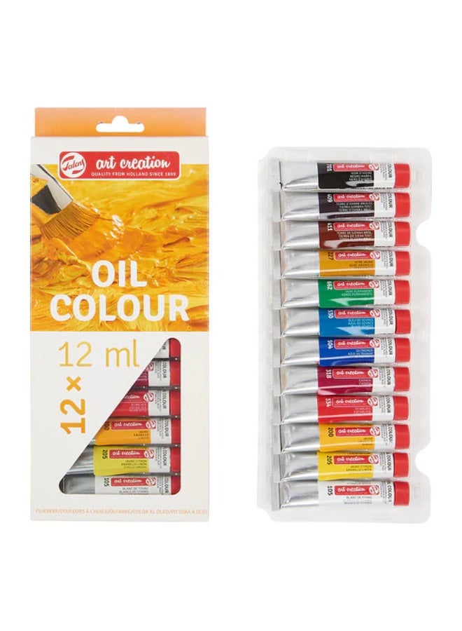تالينز مجموعة ألوان زيتية من تالينز آرت كرييشن | ١٢ × ١٢ مل - Image 1