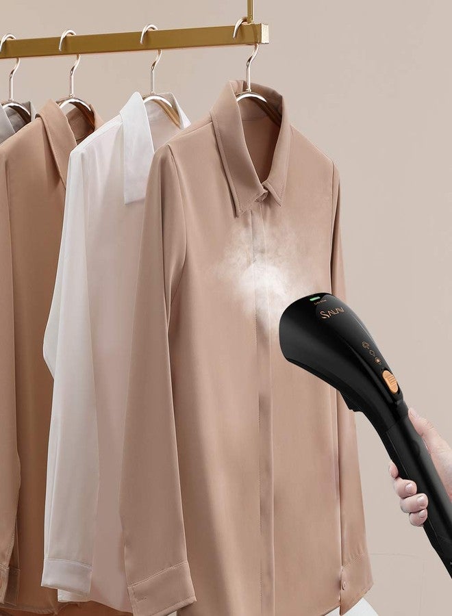 SALAV HS-04/T 1000W Quick Steam Hand Held Garment Steamer with Dual Steam Settings and No-Drip System (Black) - Image 5