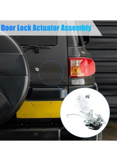 TLAXCA Rear Door Latch Actuator Tailgate Lock Actuator Assembly with Motor B for Toyota FJ Cruiser 2007 2008 2009 2010 2011 2012 2013 2014 Replace 69110-35071 69110-35070 6911035071 69110  - Image 3
