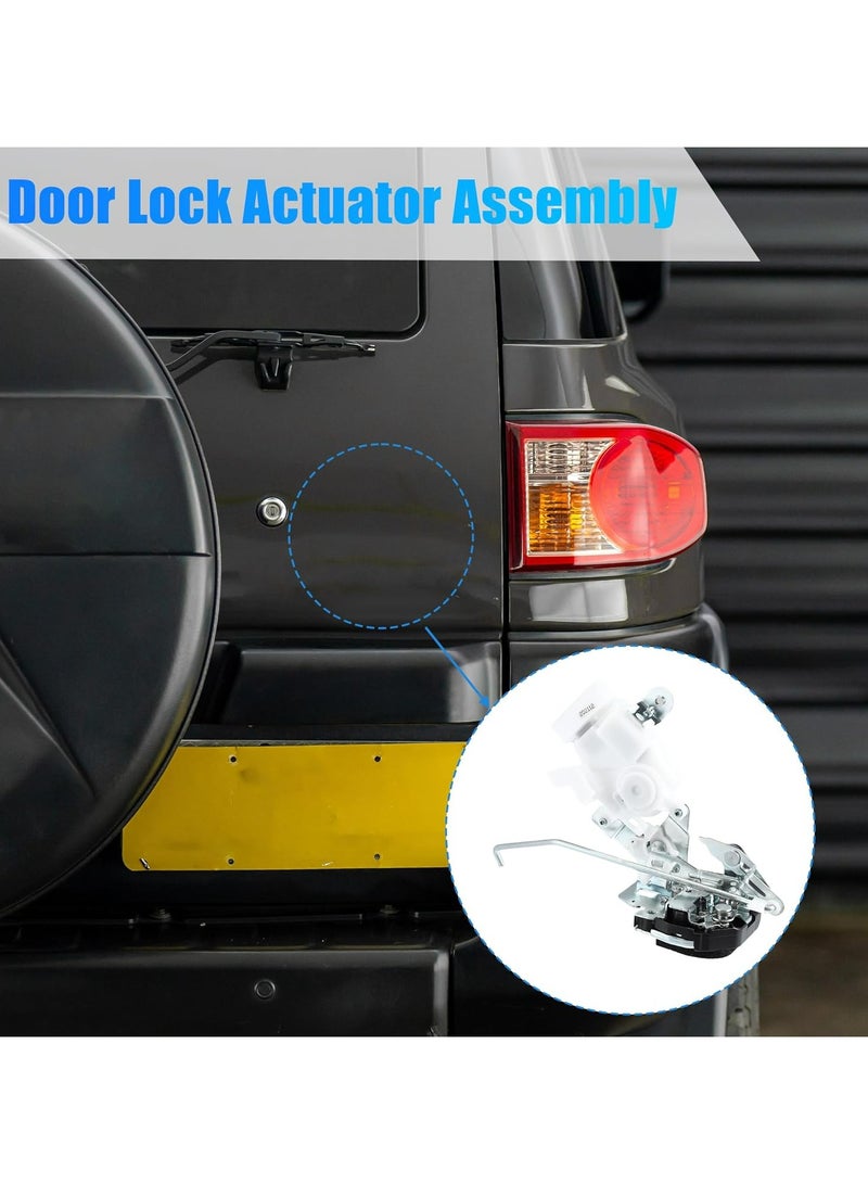 TLAXCA Rear Door Latch Actuator Tailgate Lock Actuator Assembly with Motor B for Toyota FJ Cruiser 2007 2008 2009 2010 2011 2012 2013 2014 Replace 69110-35071 69110-35070 6911035071 69110  - Image 3