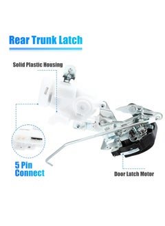 TLAXCA Rear Door Latch Actuator Tailgate Lock Actuator Assembly with Motor B for Toyota FJ Cruiser 2007 2008 2009 2010 2011 2012 2013 2014 Replace 69110-35071 69110-35070 6911035071 69110  - Image 5