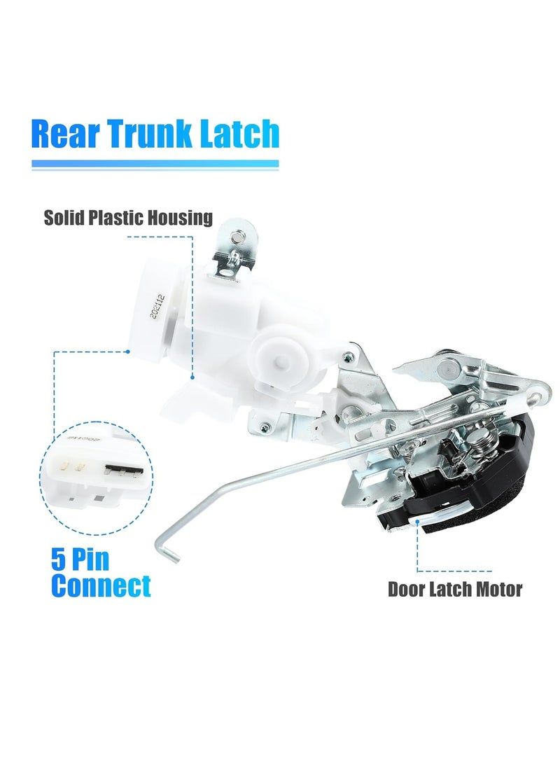 TLAXCA Rear Door Latch Actuator Tailgate Lock Actuator Assembly with Motor B for Toyota FJ Cruiser 2007 2008 2009 2010 2011 2012 2013 2014 Replace 69110-35071 69110-35070 6911035071 69110  - Image 5