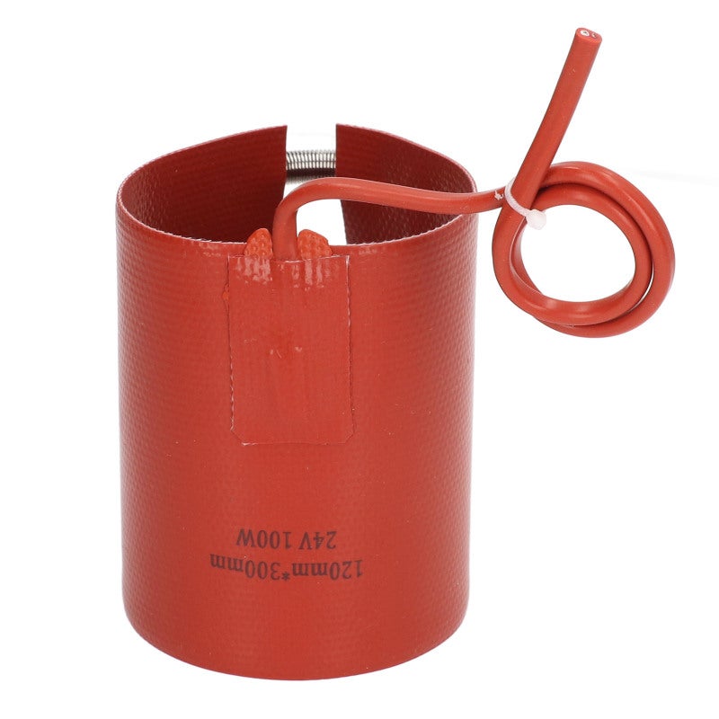 Diesel Engine Heater: 300mm Compact Size, Quick Heating (80℃ In 1 Minute), Waterproof Auto Power Cut-off - Flame Retardant Silicone (-60℃ To 200℃), Easy Install for Tractors, Semi Trailers & Diesel Eq - Image 1