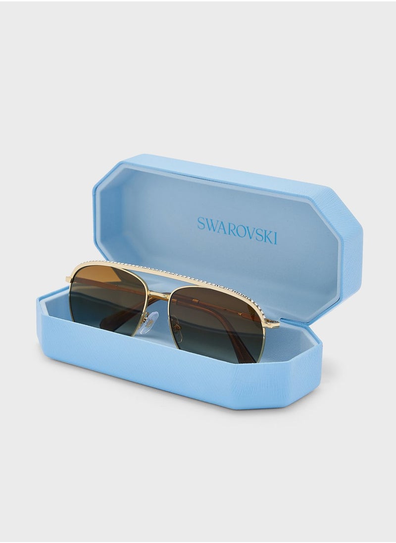 SWAROVSKI - 0Sk7005 Shape Sunglasses - Image 1