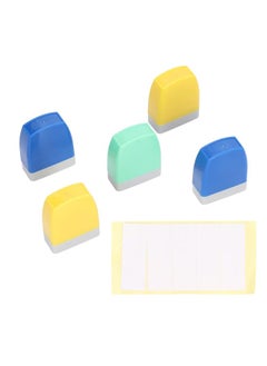 Thoraya 5Pcs Teacher Stamps Up to 1000 Times Eco Friendly Portable Mini Size Clear Easy Operation Classroom Stamps  - Image 1