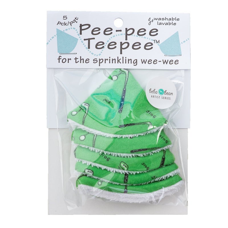 Beba Bean Pee-pee Teepee Golf Green - Cello Bag, 5 Golf Teepees - Image 2