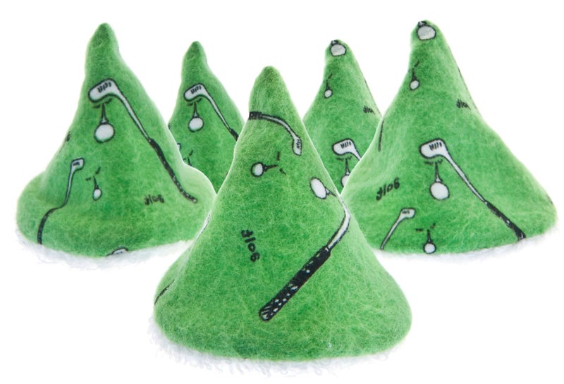 Beba Bean Pee-pee Teepee Golf Green - Cello Bag, 5 Golf Teepees - Image 1