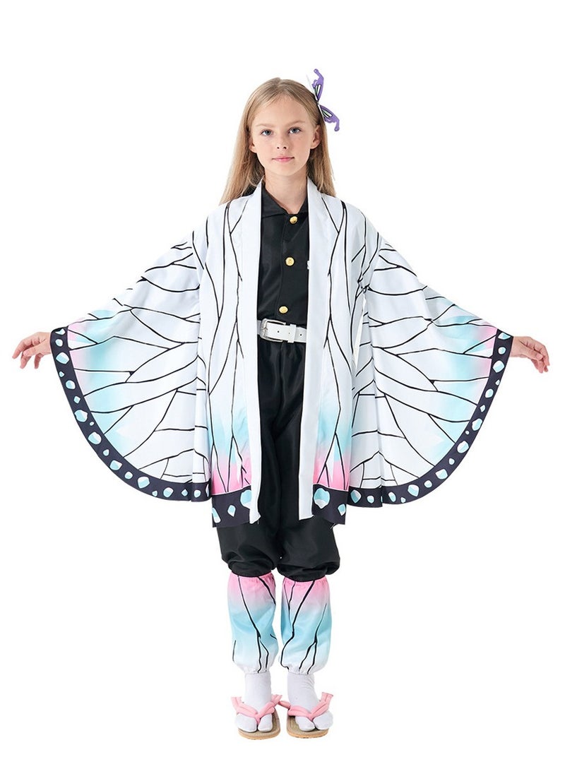 Al Aoyama Kimono Kochou Robes Uniform with Full Cosplay Party 6 Sets for Girls with Accessories  - Image 1
