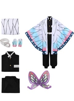 Al Aoyama Kimono Kochou Robes Uniform with Full Cosplay Party 6 Sets for Girls with Accessories  - Image 4