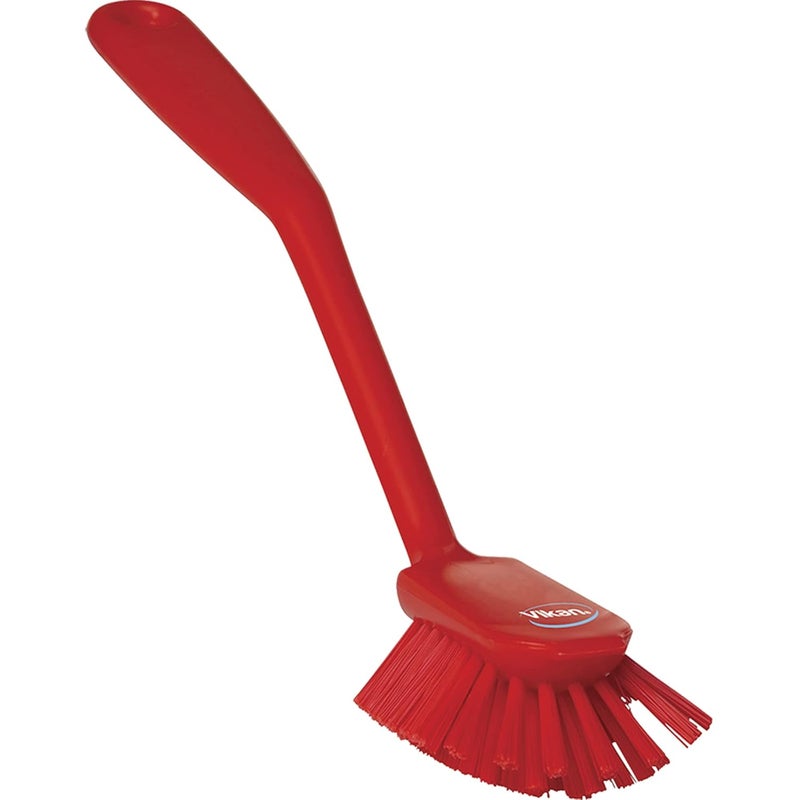 Vikan فرشاة فيكان الحمراء لحواف تنظيف الأطباق متوسطة الحجم 11PPPBT 4237 - Image 1