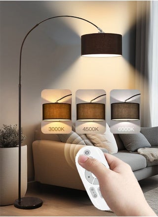 Three Color Dimmable Vertical Floor Lamp With Warm Light Pure Natural Marble Base with Coffee Table Tray - with Remote Control Time Switch 70X185 CM - pzsku/Z3646D7B174971CBF205DZ/45/1747799241/e859fb58-fe87-4f49-a65b-7ea23cf93f01