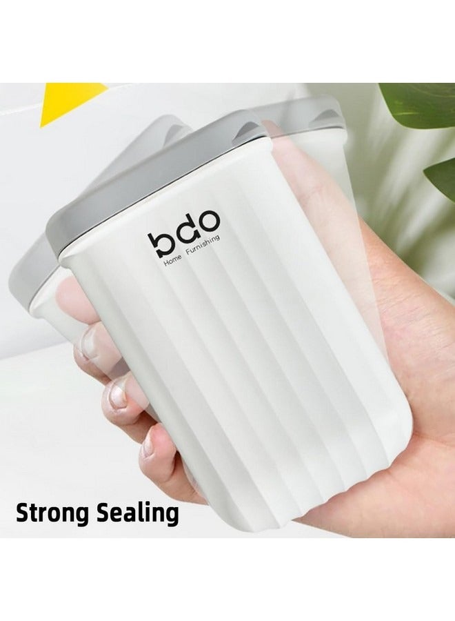 bdo Travel Soap Case Soap Box Waterproof and Leakproof, Strong Sealing Soap case with Lid Including Convenient Handle for Travel, Bathroom, Camp, Outdoor(White) - Image 3