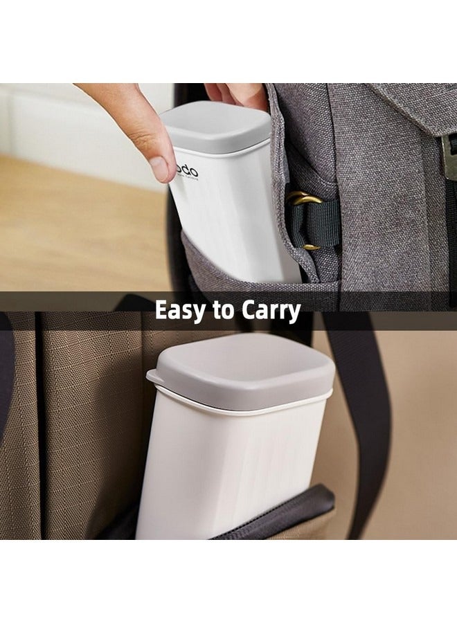 bdo Travel Soap Case Soap Box Waterproof and Leakproof, Strong Sealing Soap case with Lid Including Convenient Handle for Travel, Bathroom, Camp, Outdoor(White) - Image 5