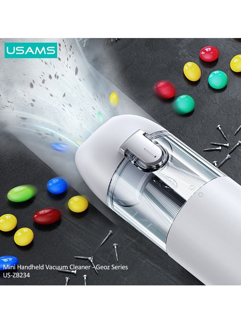 أوسامس US-ZB234 مكنسة كهربائية صغيرة محمولة للاستخدام في المكتب المنزلي للسيارة - Image 3