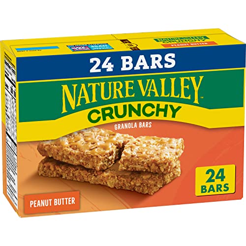 Nature Valley Crunchy Granola Bars, Peanut Butter, 24 Bars, 17.88 OZ (12 Pouches) - Image 4