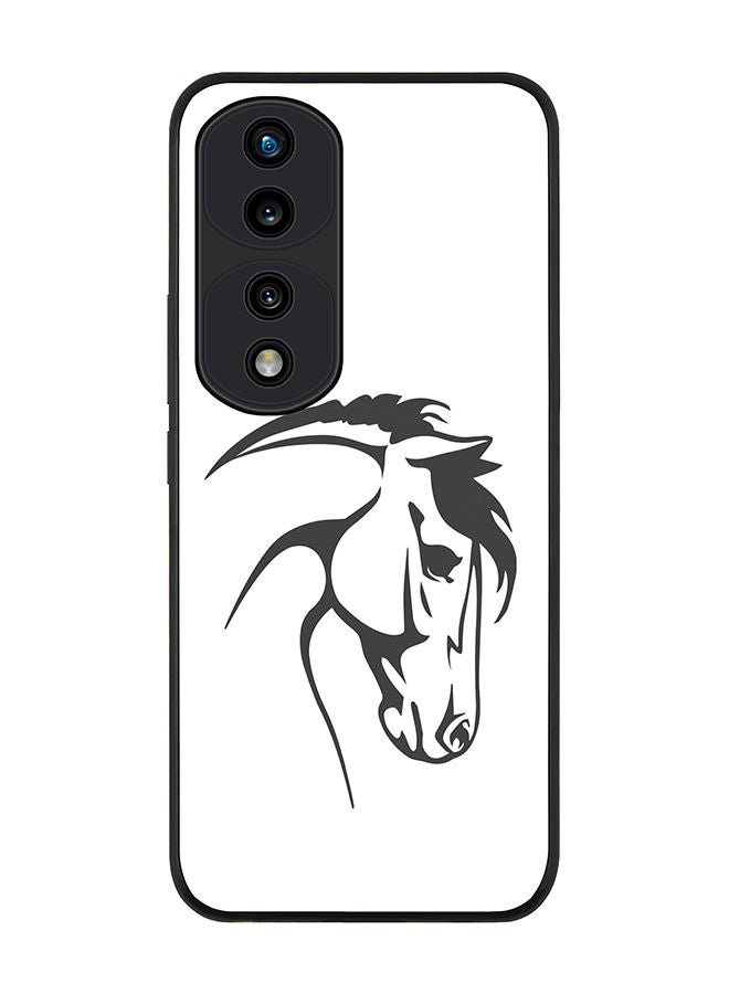 Stylizedd Rugged Black edge case for Honor 70 Pro Slim fit Soft Case Flexible Rubber Edges Anti Drop TPU Gel Thin Cover - ArabStallion - Image 1