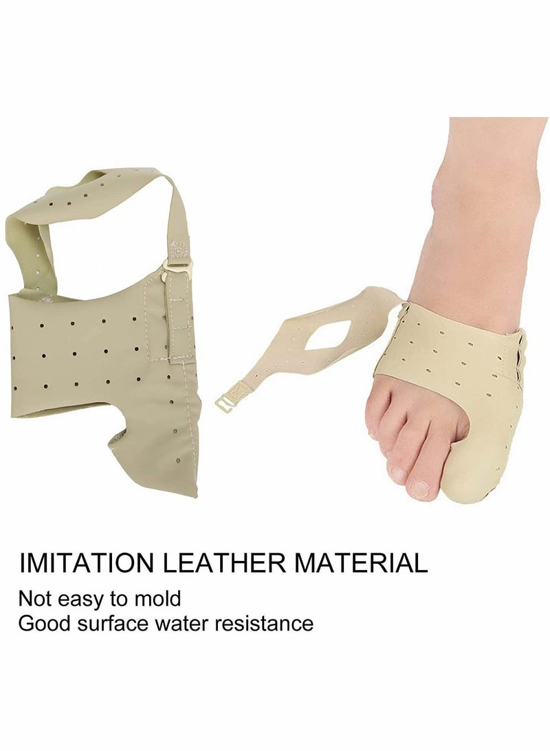 KASTWAVE Bunion Corrector Sleeve, 2PCS Adjustable Bunion Pads Brace Cushions Toe Straightener with Gel Toe Separator Spacer Straightener and Spreader - Image 5