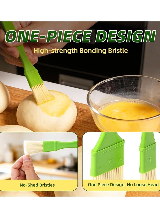 3PCS different sizes Heat Resistant Pastry Brush Kitchen BBQ Baking Oil Brush - Image 4