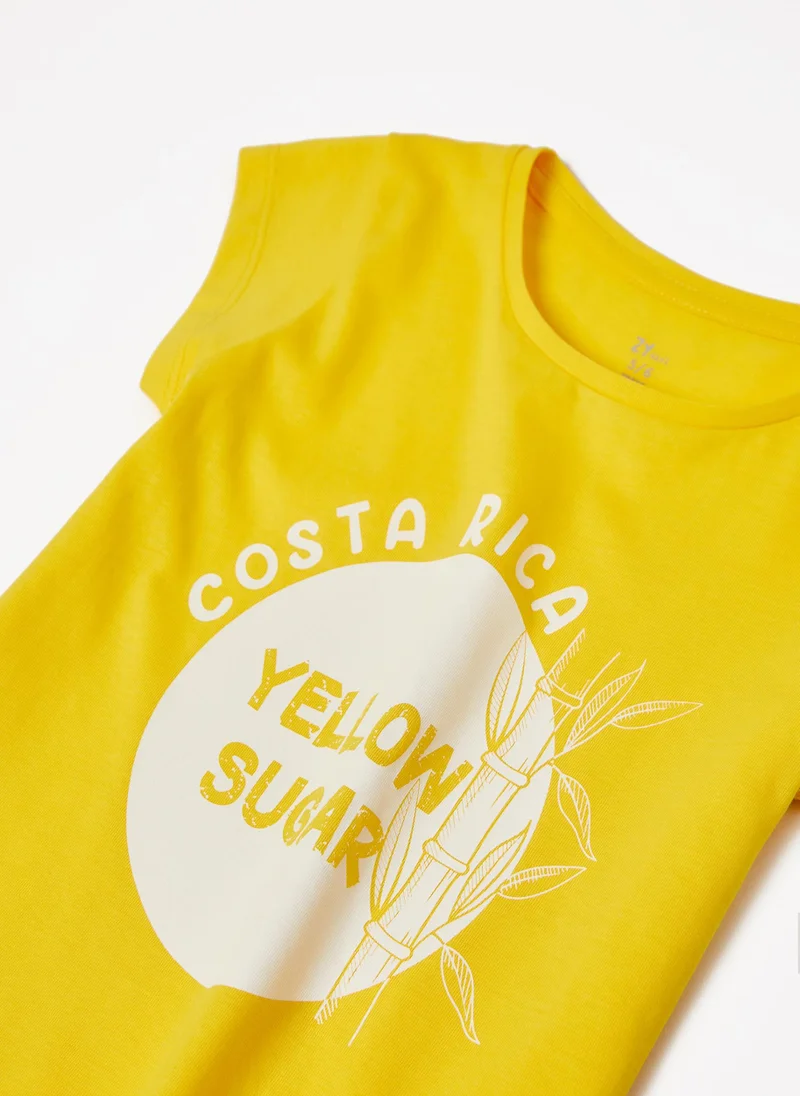 Zippy Cotton T-shirt for Girls 'Costa Rica'