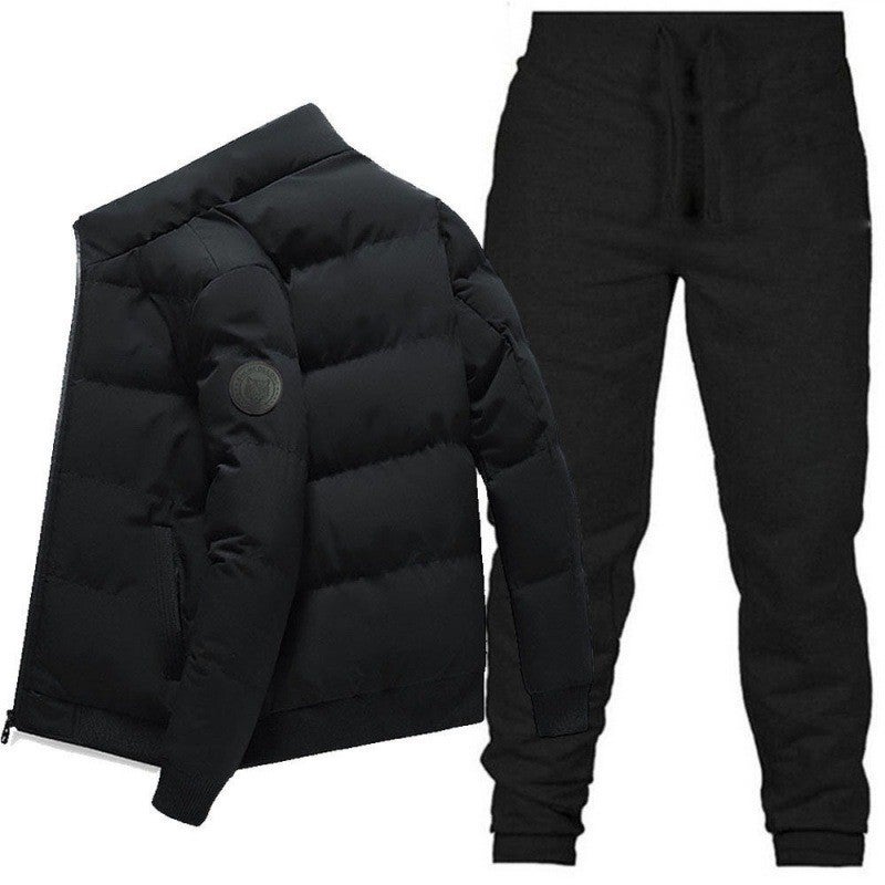 New Vertical Collar Cotton Coat Men'S Winter Thickened Fashionable Comfortable Warm Cotton Coat Trendy Brand Short Korean Men'S Cotton Coat - Image 2