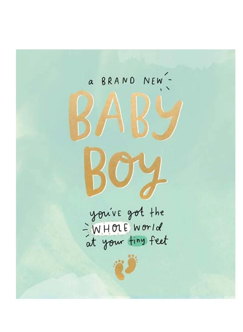 بيجمينت Baby Boy Whole World At Your Feet