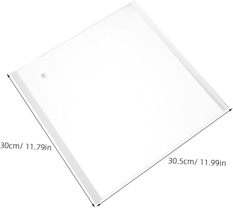 رفرف زجاج مقسّم لرف الثلاجة من الزجاج المقسّى لتنظيم الأطعمة الطازجة وسهل التركيب - Image 3
