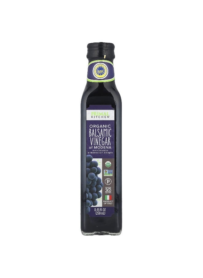 Primal Kitchen Primal Kitchen, Organic Balsamic Vinegar of Modena, 8.45 fl oz (250 ml)  - Image 1
