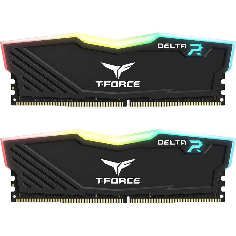 T-Force Delta RGB DDR4 32GB GB 3600MHz (PC4-28800) CL18 Desktop Gaming Memory Module Ram - TF3D432G3600HC18JDC01 - Image 1