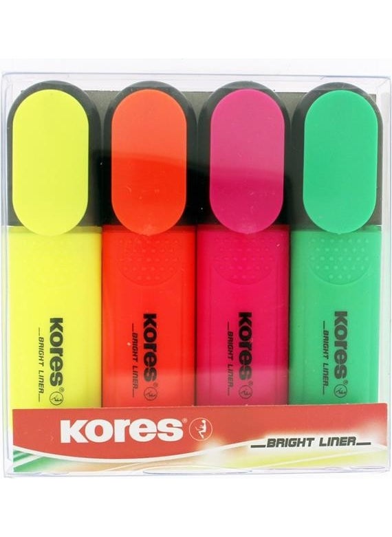 Kores Highlighter Set of 4  - Image 1