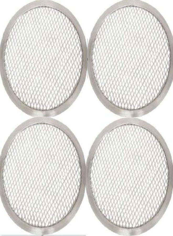 RINKLE TRENDZ Aluminium Pizza Screen 10 Inch Set of 4 Pieces - Image 1