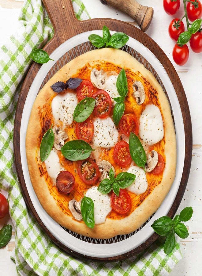 RINKLE TRENDZ Aluminium Pizza Screen 10 Inch Set of 4 Pieces - Image 3