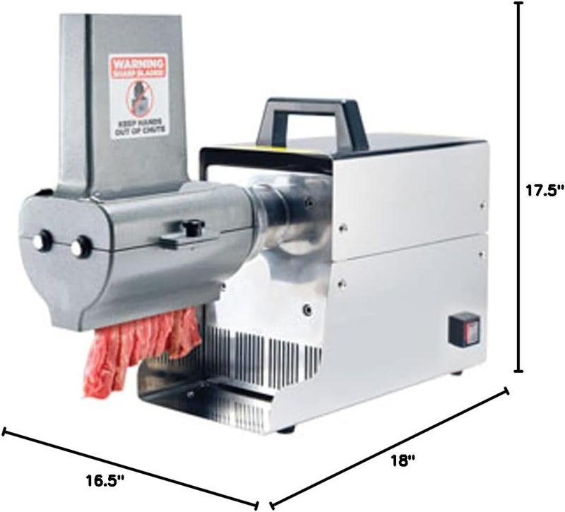 LEM LEM Products BigBite 2in1 Jerky Slicer and Tenderizer Aluminum and Stainless Steel  - Image 2