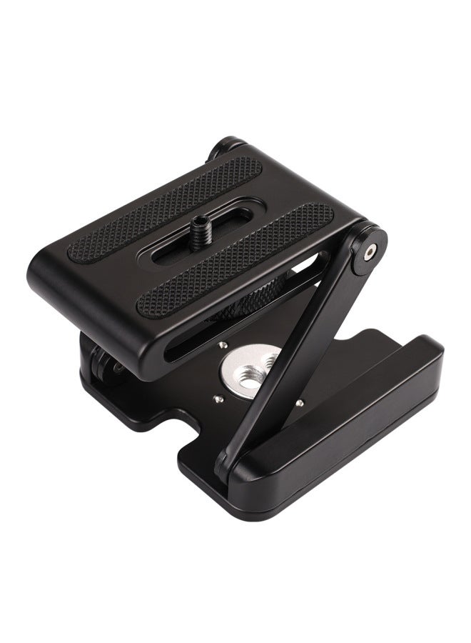 Direct Quick-loading Plate Vertical Plate Slr Tripod L Right-angle Plate Stabilizer Slide Rail Quick-release Seat Quick-release Plate - Image 1
