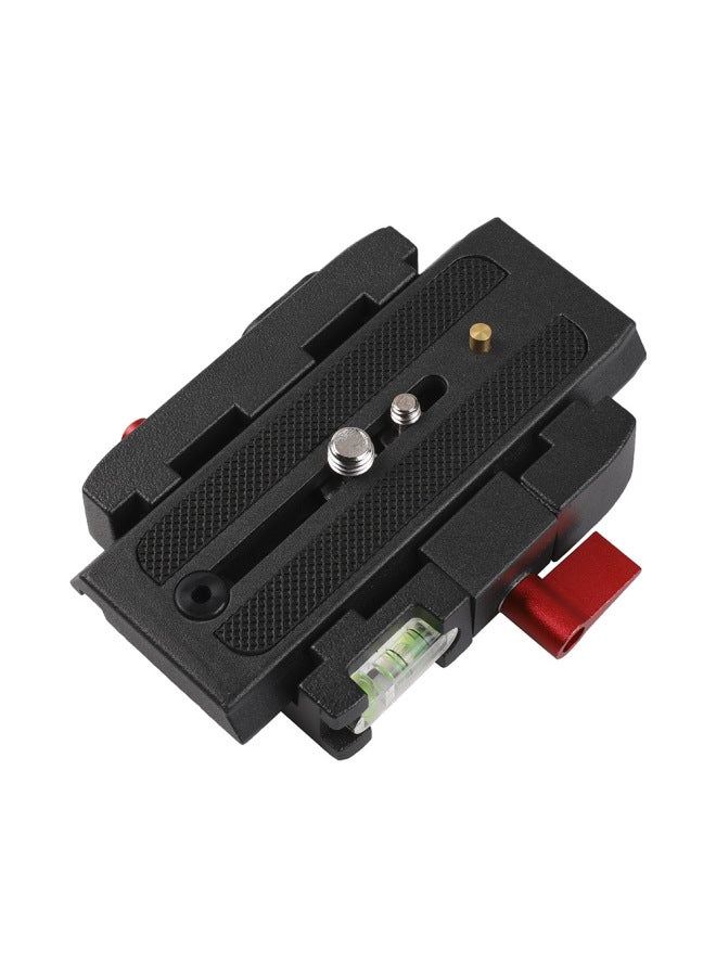 Direct Quick-loading Plate Vertical Plate Slr Tripod L Right-angle Plate Stabilizer Slide Rail Quick-release Seat Quick-release Plate - Image 4