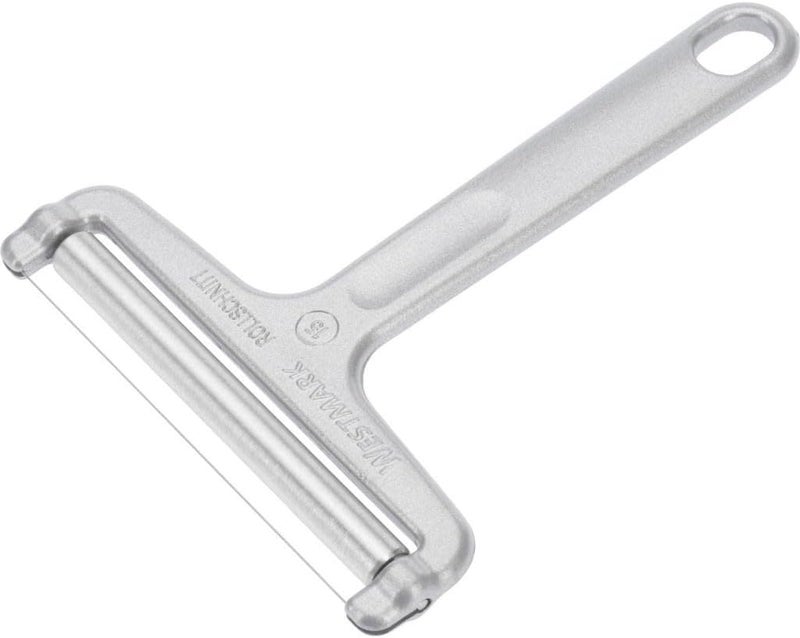 Westmark Germany Heavy Duty Stainless Steel Wire Cheese Slicer Angle Adjustable (Grey),7" x 3.9" x 0.2" - - Image 1