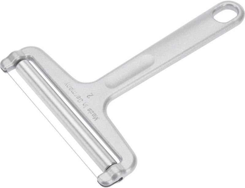 Westmark Germany Heavy Duty Stainless Steel Wire Cheese Slicer Angle Adjustable (Grey),7" x 3.9" x 0.2" - - Image 2