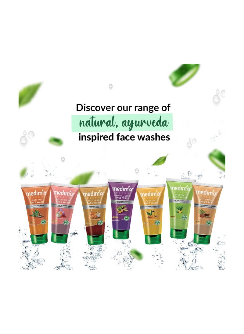 Medimix Ayurvedic Anti Pimple Face Wash With Essential Herbs 150ml  - Image 3
