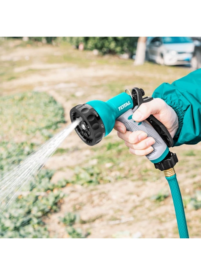توتال فوهة رش مياه لخرطوم الحديقة ومزودة بـ 9 أنماط من توتال - Image 2