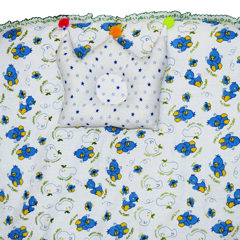 Creative Textiles Cozy Printed Cotton Baby Bedding Set 100 X 70 cmSoft Cotton Material NestUltra Soft Cusioned - Image 4