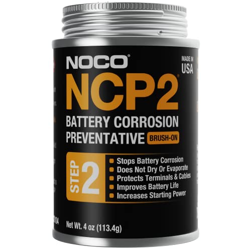 NOCO NCP2 CB104 4 Oz Oil-Based Brush-On Battery Corrosion Preventative, Corrosion Inhibitor, and Battery Terminal Protector Grease - Image 1
