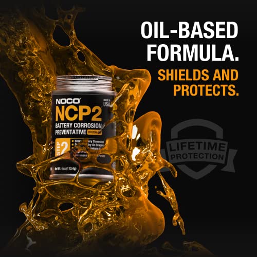 NOCO NCP2 CB104 4 Oz Oil-Based Brush-On Battery Corrosion Preventative, Corrosion Inhibitor, and Battery Terminal Protector Grease - Image 4