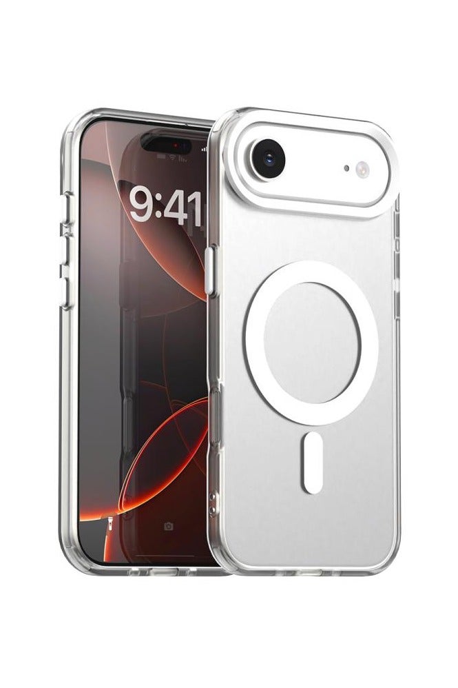 TIGER iPhone 17 Air 2025 Clear Magnetic Case Compatible with MagSafe,Slim Anti-Yellow,Mil-Grade Drop Protection 6.7-inch iPhone 17 Air Cover- Crystal Clear - Image 1