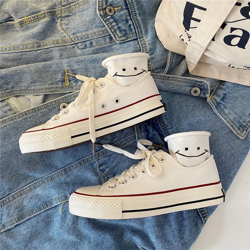 أحذية قماشية غير محددة الجنس طراز السبعينات 1970 باللون الأسود - Image 4