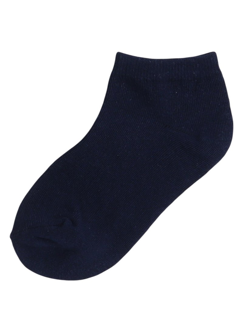 victor and jane PACK OF 3 PLAIN ANKLE LENGTH SCHOOL SOCKS - Image 2