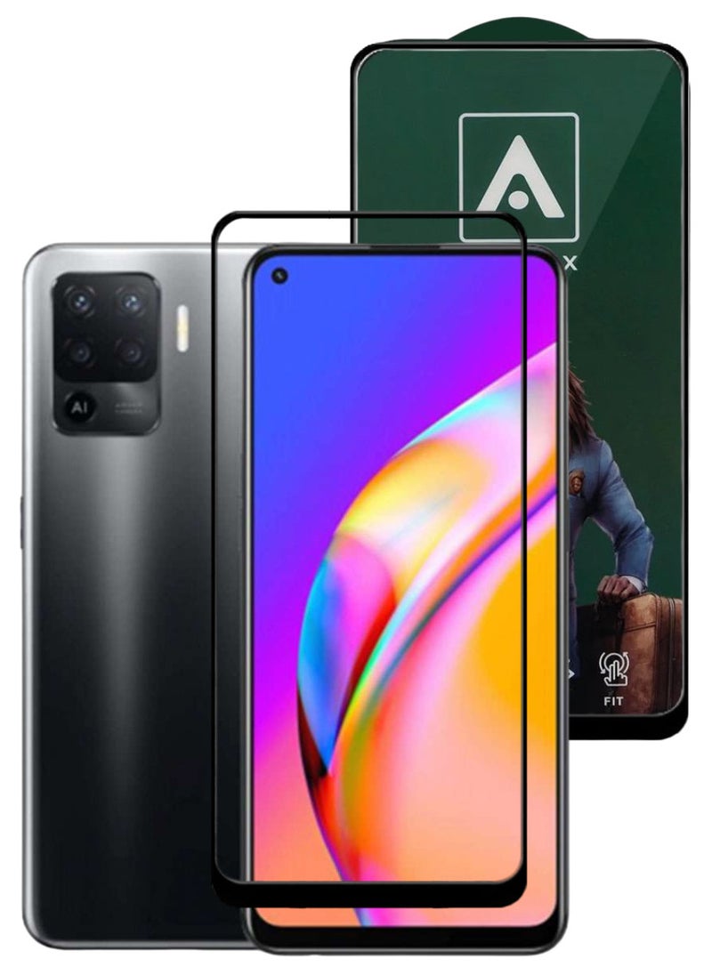 ACLIX Antistatic ESD Dustproof Premium Quality High Definition Tempered Glass Screen Protector Designed For Oppo A94 - Image 1