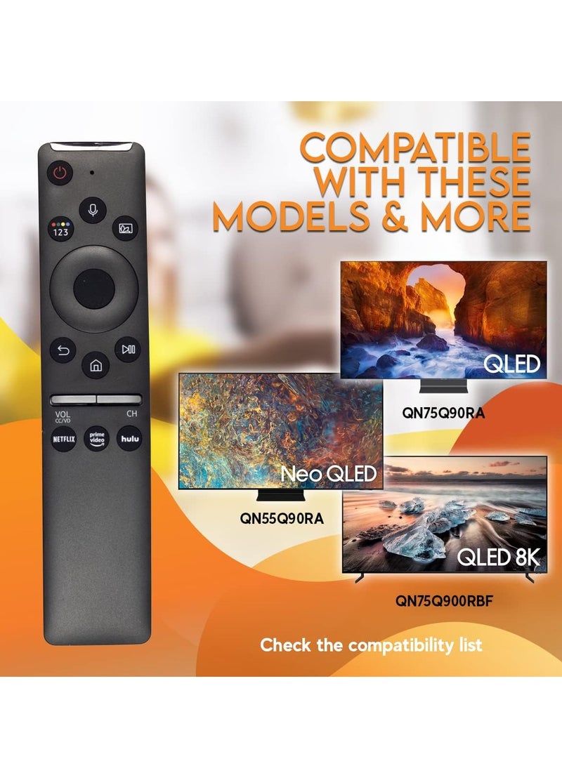 ELTRAZONE Replacement Remote Control BN59-01312A with Voice Function Compatible with QN82Q70RAFXZA QN82Q70R QN49LS03RAFXZA QN49LS03R - Includes Netflix, Prime, Hulu Hotkeys with battery - Image 3