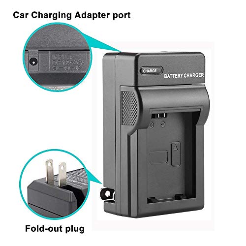 Mliepow 2 Pack NB-6L/NB-6LH Battery and Charger kit Compatible with Canon PowerShot SX540 HS, SX530 HS, SX520 HS, SX510 HS, SX500 HS, SX170 is,SX700 HS, SX710 HS,SX610 HS, SX600 HS, S120, D30, S90 - Image 5