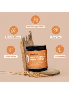The Good Bug Smooth Move Fiber Boost 30 Servings Powder  - Image 3