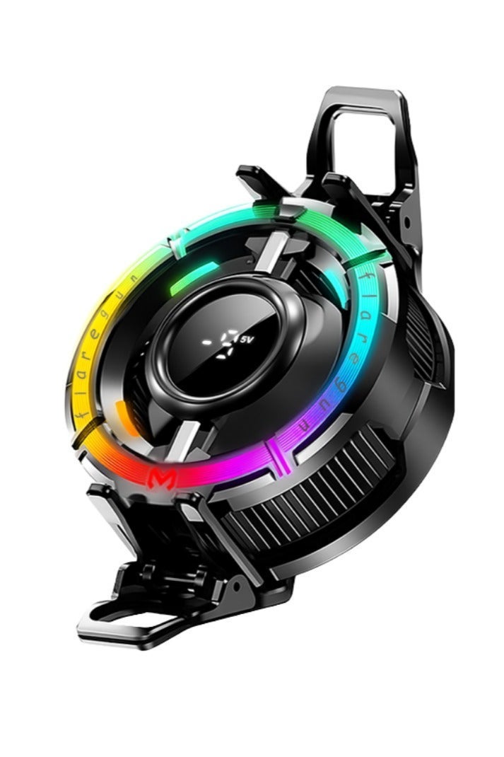 Memo CX15 Ai Magnetic Smartphone Cooler, 15W Fast Cooling Semiconductor Radiator Fan for Gaming, Live Streaming & Vlogging – Ultra Quiet Heat Dissipation for iPhone 12/13/14/15 Series, Android Phones & iPad Tablets - Image 1