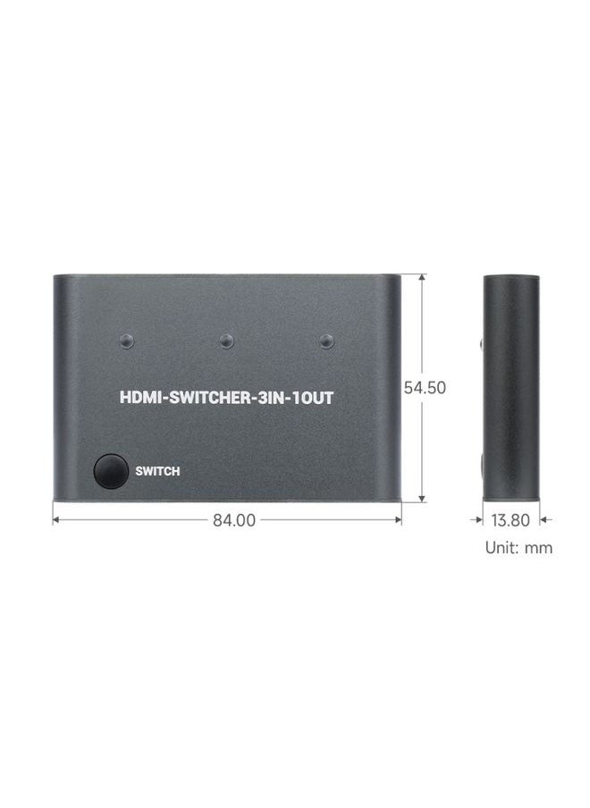 Generic Waveshare 3 in 1 3 inch 4K HDMI Switcher  - Image 2
